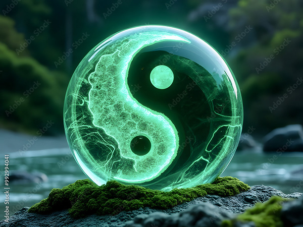 Yin Yangs — Adobe Stock 992994041