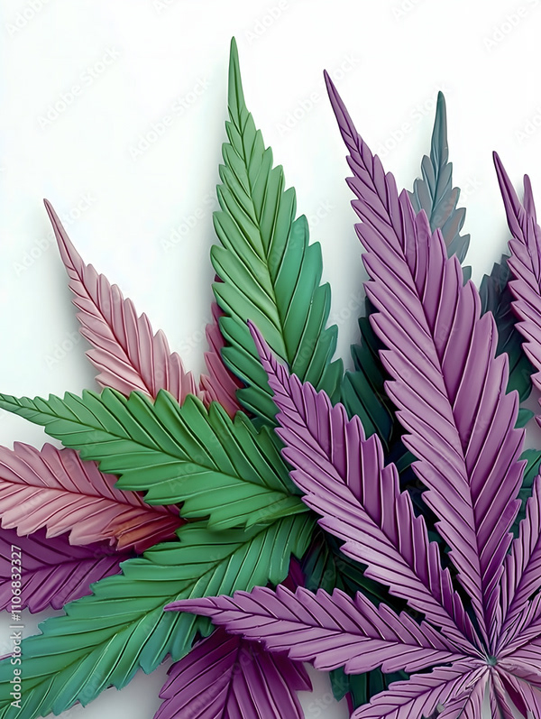 Weed Cannabis MJ Collection — Adobe Stock 1106832327