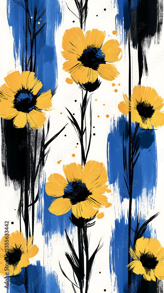 Floral - Flowers — Adobe Stock 1355633442