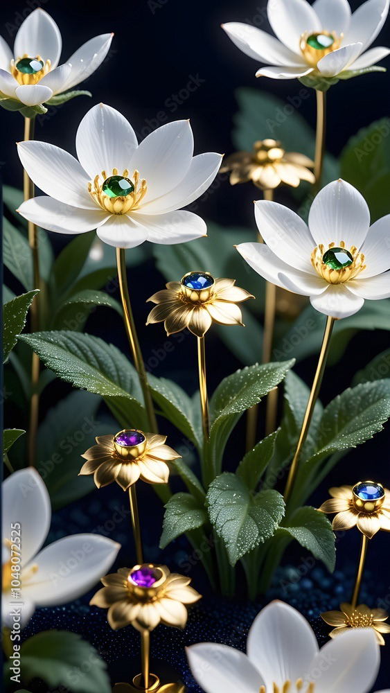 Floral - Flowers — Adobe Stock 1048072525