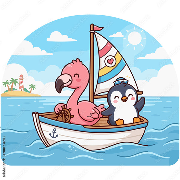 Penguins — Adobe Stock 2081731203