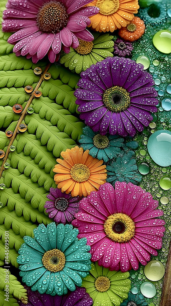 Floral - Flowers — Adobe Stock 1445099501