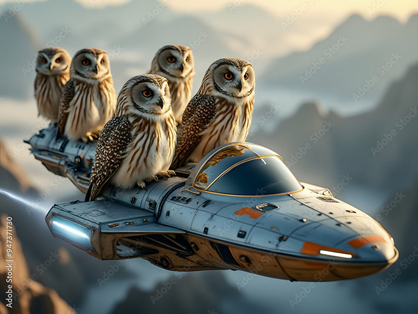 Owls — Adobe Stock 947371730