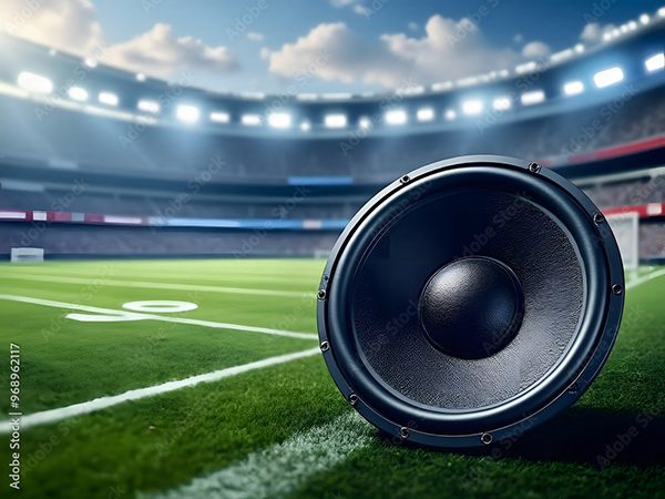 Speakers Music Audio Subwoofers — Adobe Stock 968962117
