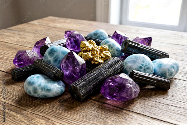 Gemstones Collection — Adobe Stock 1838690767