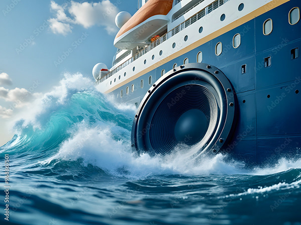 Speakers Music Audio Subwoofers — Adobe Stock 968367501
