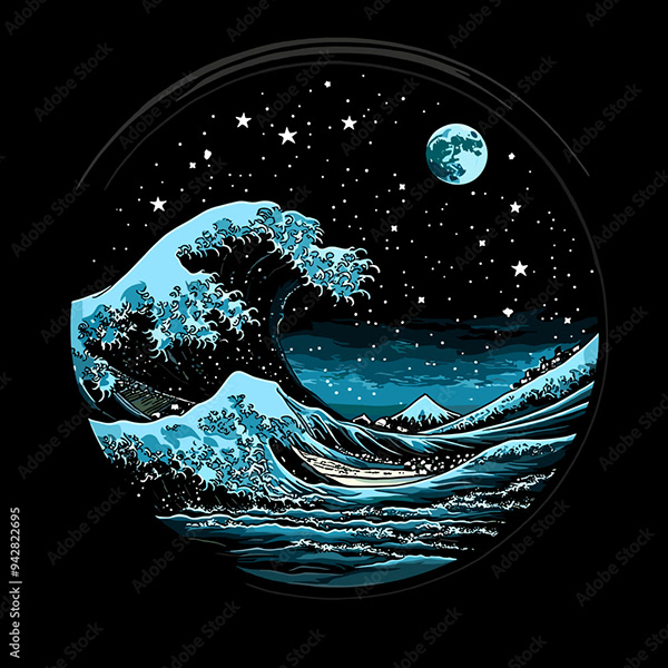 Ocean Waves Collection — Adobe Stock 942822695
