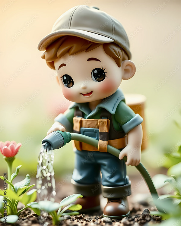 Gardening - Planting - plants — Adobe Stock 917379090