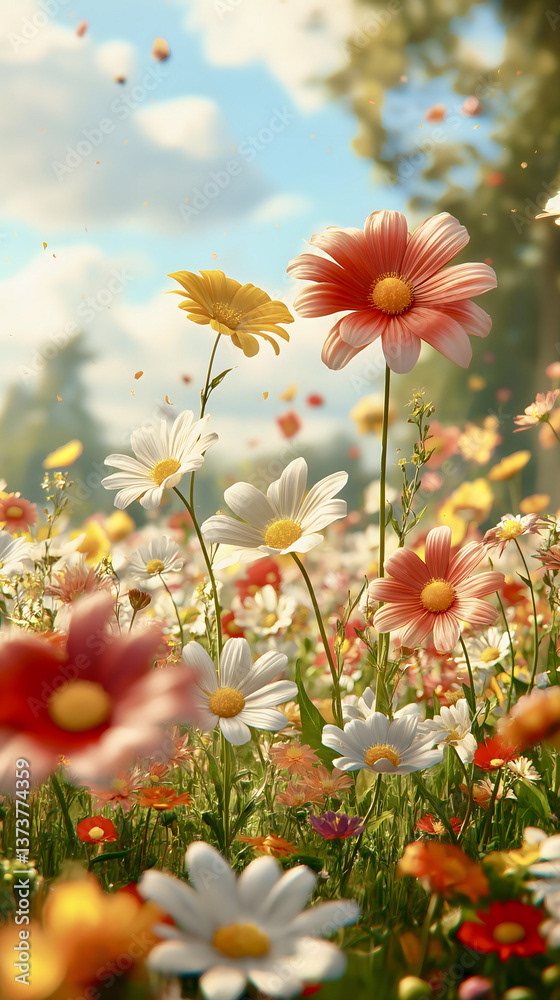 Floral - Flowers — Adobe Stock 1373774359