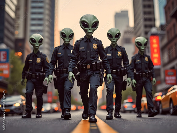 Aliens — Adobe Stock 954438576
