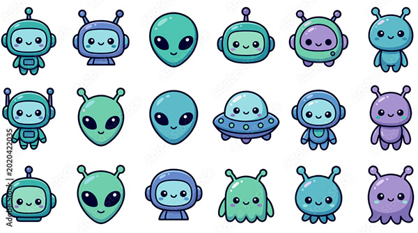 Aliens — Adobe Stock 2020422035