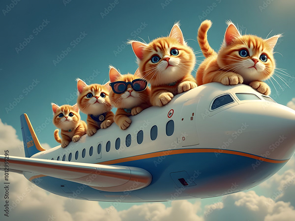 Cats — Adobe Stock 1012991295