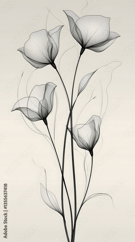 Floral - Flowers — Adobe Stock 1355637418