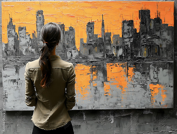 Painting - wall art — Adobe Stock 1090478951