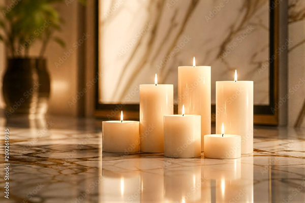 Candles Collection — Adobe Stock 2002619195