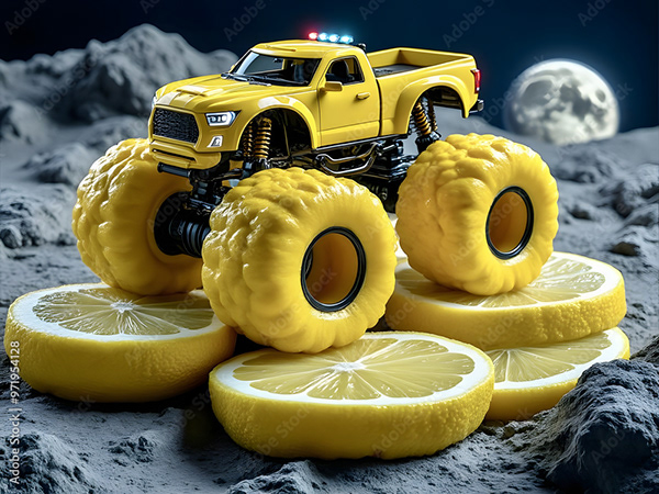 Lemon Lime Characters — Adobe Stock 971954128