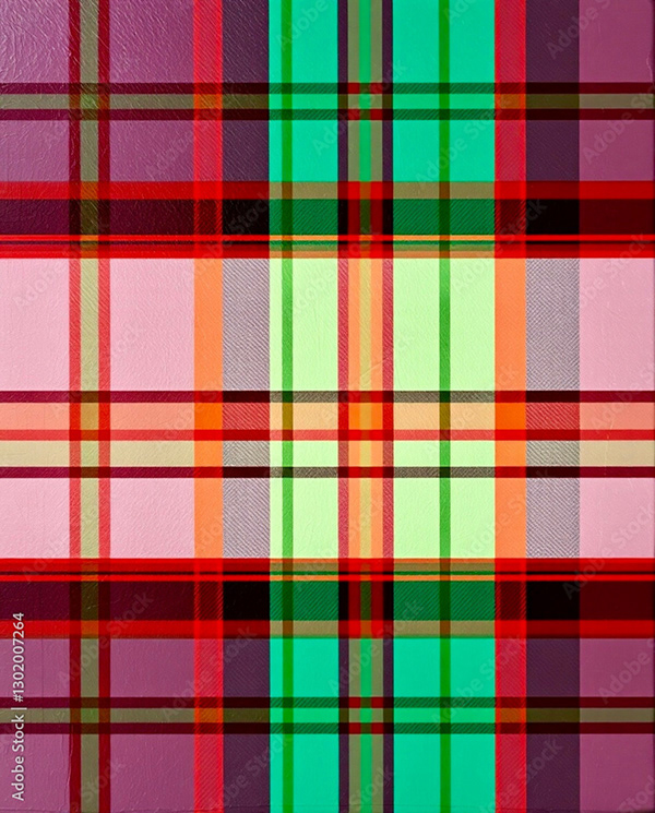 Plaid Collection — Adobe Stock 1302007264