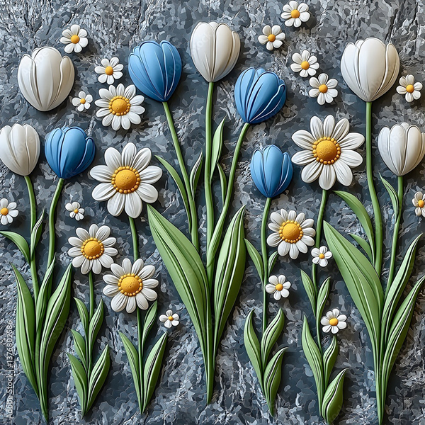 Floral - Flowers — Adobe Stock 1376802586