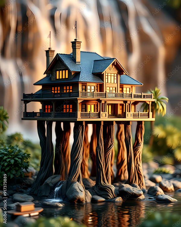 Mansion - Houses - Homes — Adobe Stock 917373889