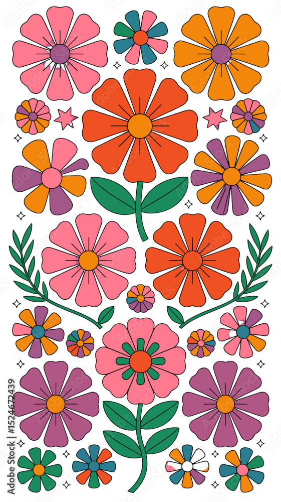 Floral - Flowers — Adobe Stock 1524672439
