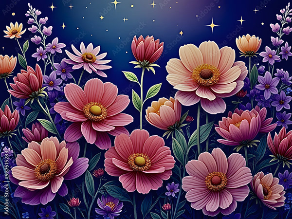 Floral - Flowers — Adobe Stock 937515283