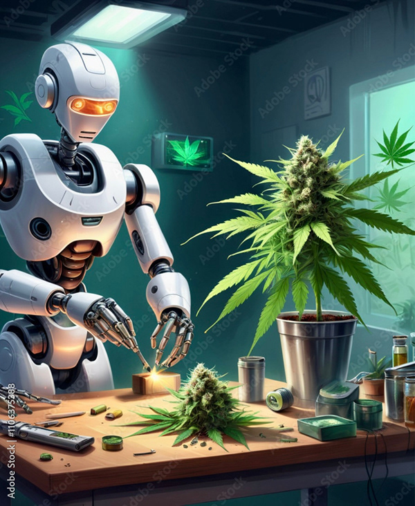 Weed Cannabis MJ Collection — Adobe Stock 1106375388