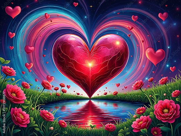 Hearts - Love - Valentine’s — Adobe Stock 1072908877