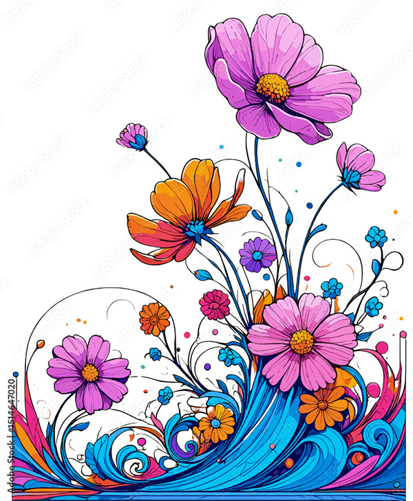 Floral - Flowers — Adobe Stock 1514647020