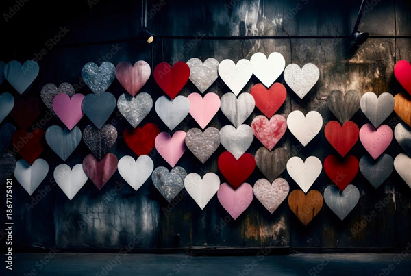Hearts - Love - Valentine’s — Adobe Stock 1867175421