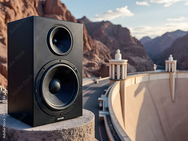 Speakers Music Audio Subwoofers — Adobe Stock 968367839
