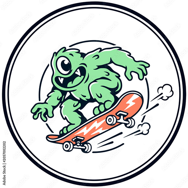 Monsters Collection — Adobe Stock 2057002202
