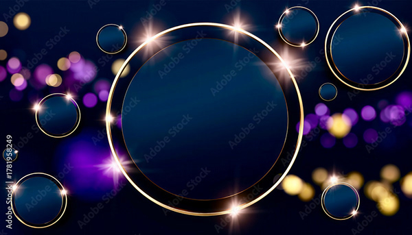 Blurred Bokeh Lights Backdrops — Adobe Stock 1781958249