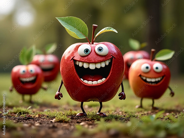 Apples - Apple Juice — Adobe Stock 951863487