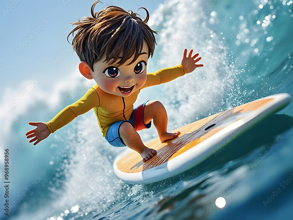 Ocean Waves Collection — Adobe Stock 968958956