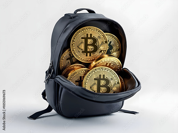 Bitcoin Coin Art Cryptocurrency — Adobe Stock 1053169673