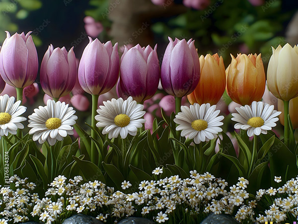 Floral - Flowers — Adobe Stock 1376824374