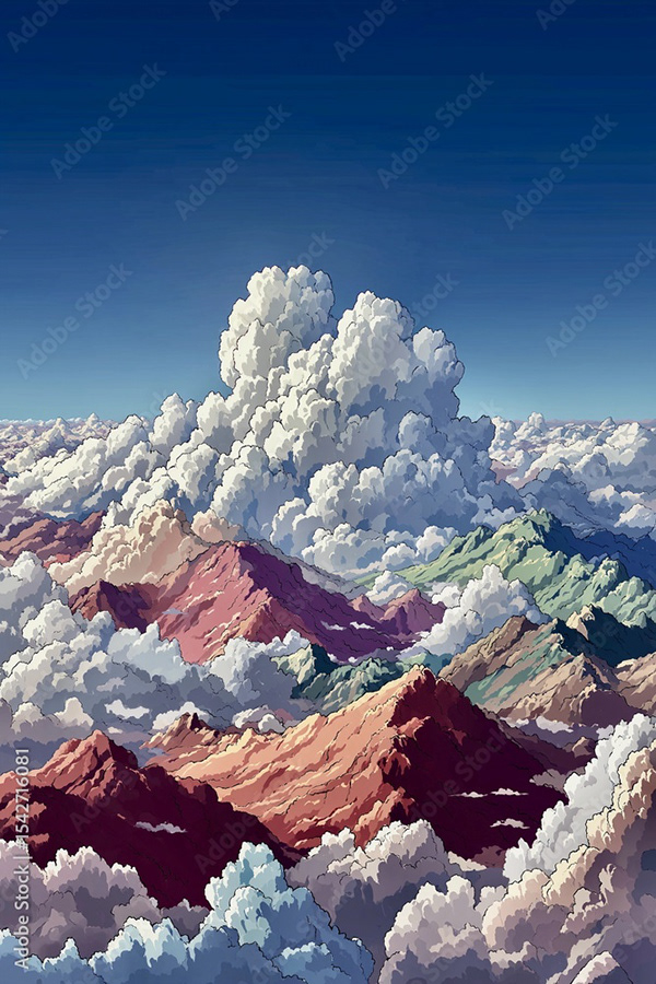 Cloudy Collection — Adobe Stock 1542716081