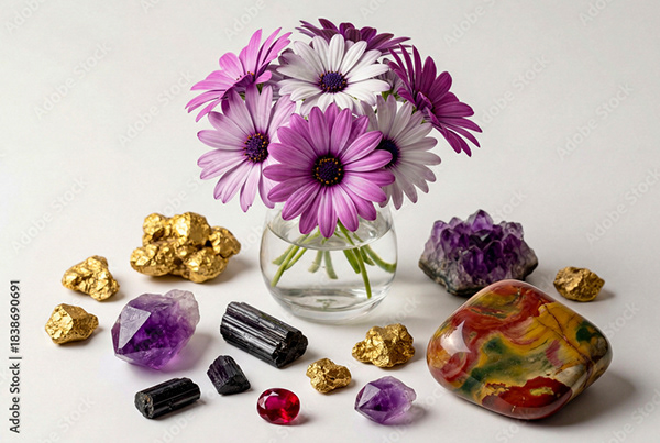 Gemstones Collection — Adobe Stock 1838690691