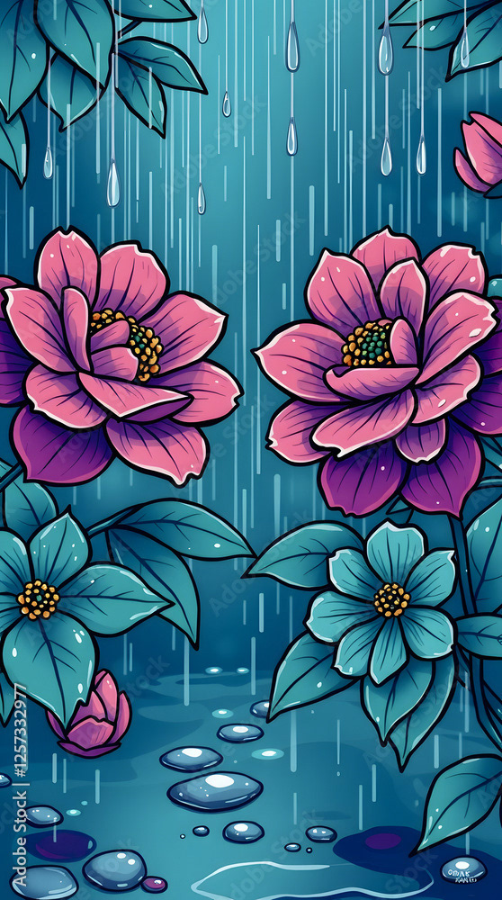 Floral - Flowers — Adobe Stock 1257332977