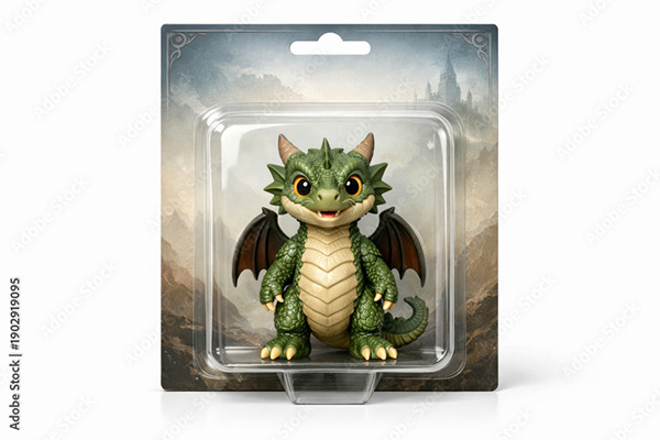 Toys In Packaging Blister Pack — Adobe Stock 1902919095