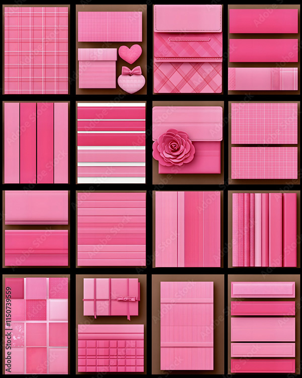 Pink Collection — Adobe Stock 1150739559