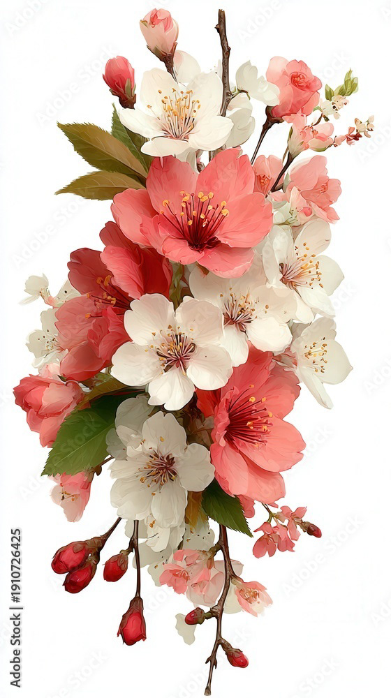Floral - Flowers — Adobe Stock 1910726425