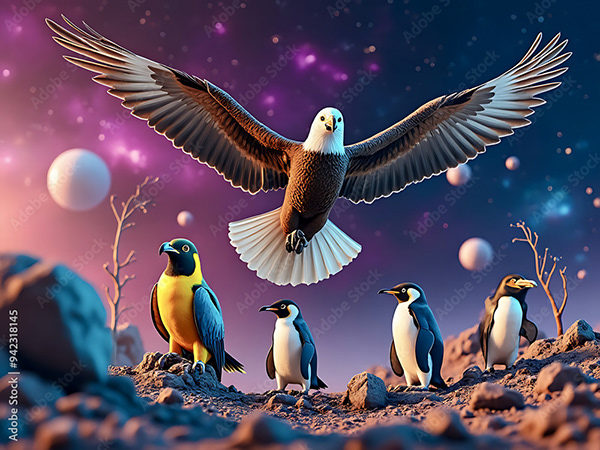 Birds — Adobe Stock 942318145