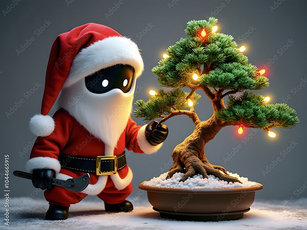 Santas — Adobe Stock 1044665915