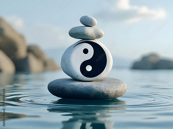 Yin Yangs — Adobe Stock 993011663