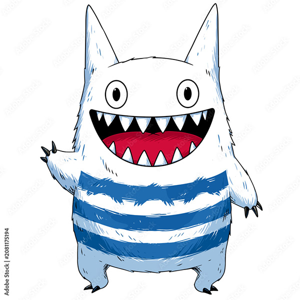 Monsters Collection — Adobe Stock 2081175194