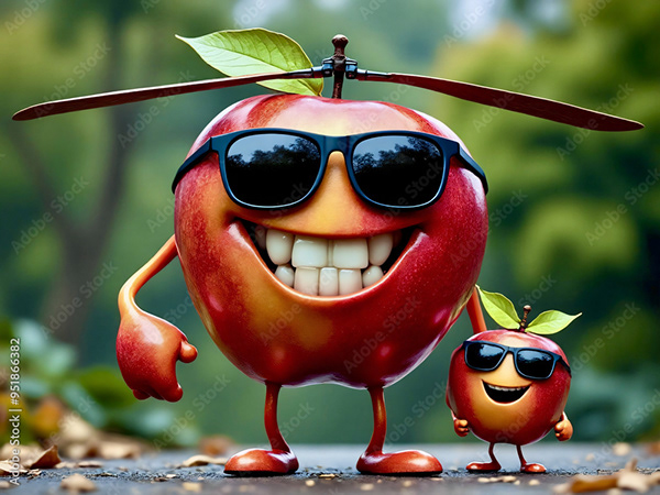 Apples - Apple Juice — Adobe Stock 951866382