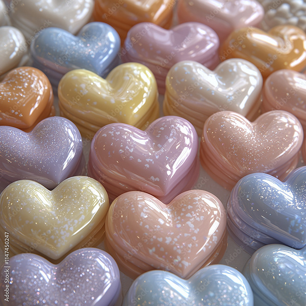 Hearts - Love - Valentine’s — Adobe Stock 1147450247