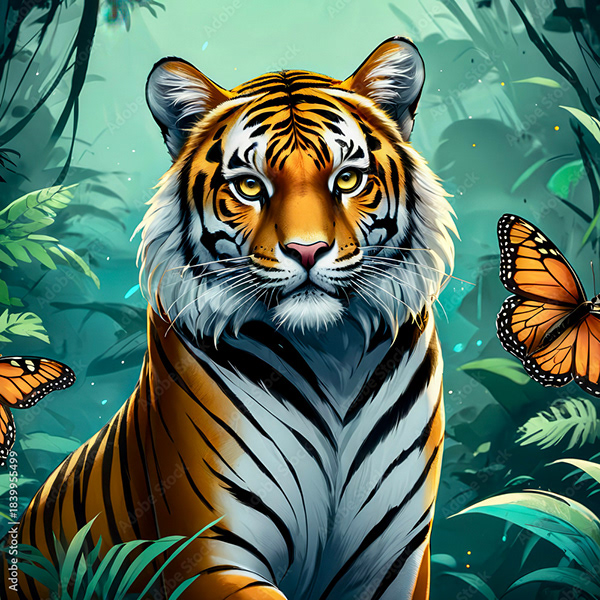 Butterflies Collection — Adobe Stock 1839955499
