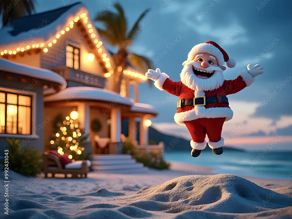 Santas — Adobe Stock 992431043